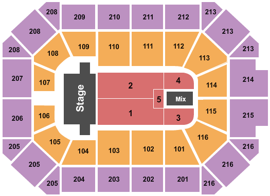 Allstate Arena Trans-Siberian Orchestra Seating Chart